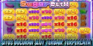 Situs Bocoran Slot Terbaik Terpercaya Gampang Menang Sugar Rush
